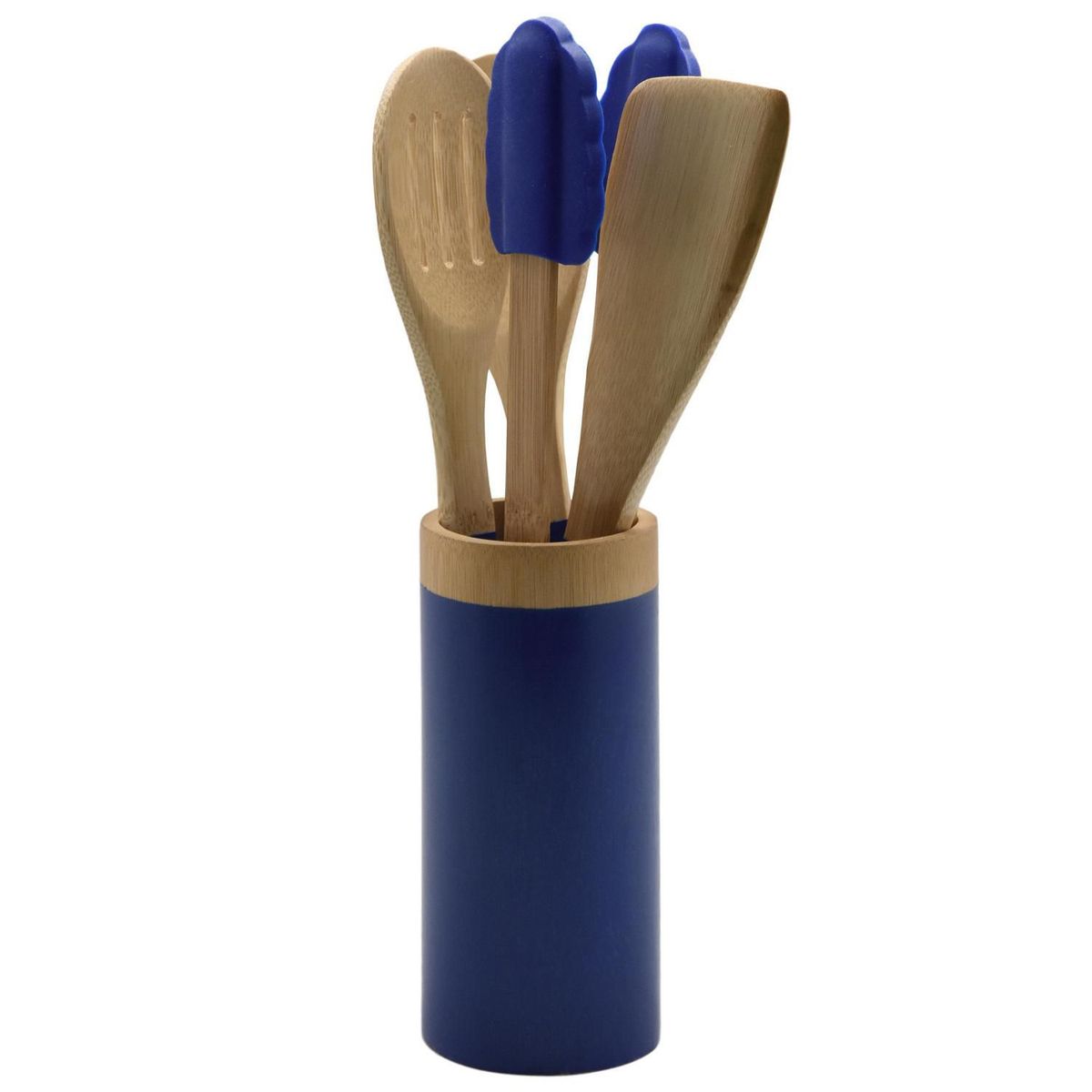 Just Home Collection - Utensilios de bambú 4 piezas