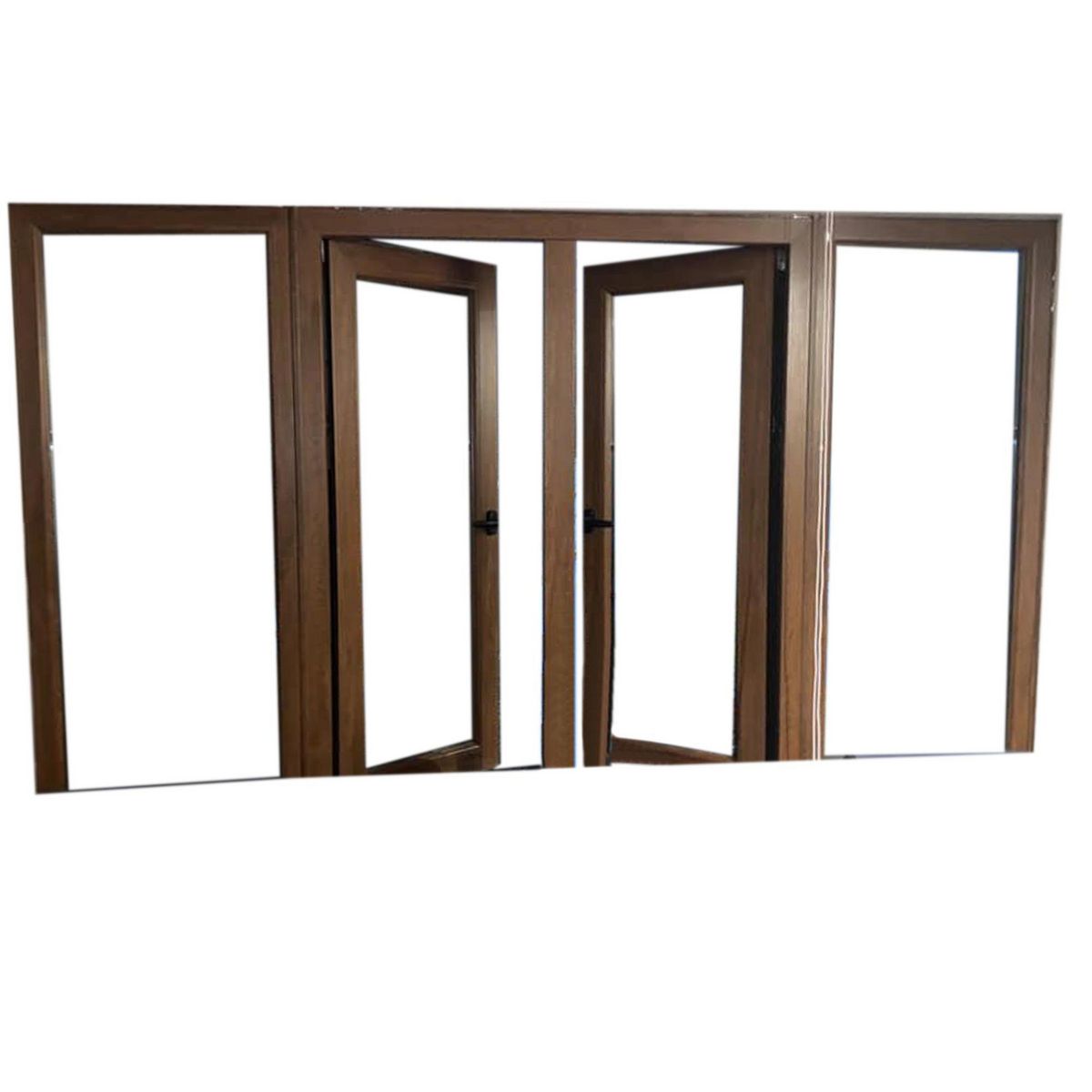 Holztek - Doble Oslbat/bat Der-Iz, 4500, Mco Foliad, Cristal Simp, Vidrio Claro 160-170/100-110