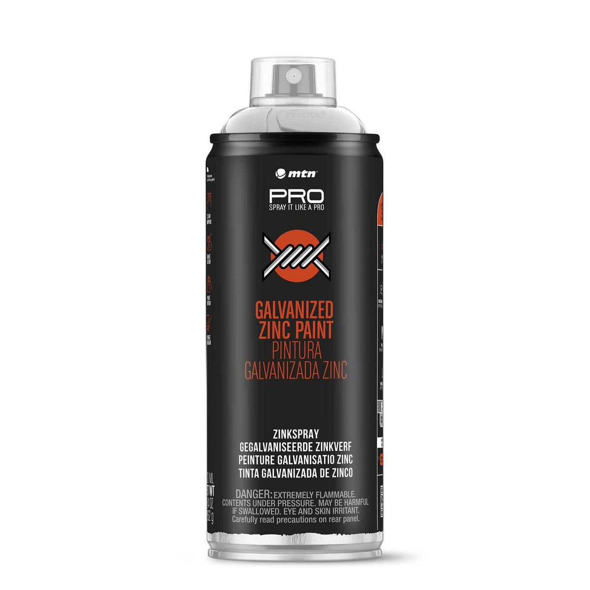 Montana Colors - Spray Pro Plata Galv Zinc Mate