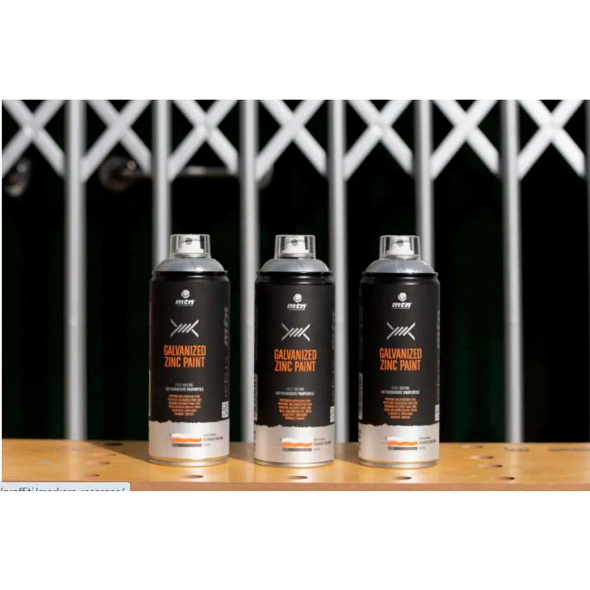 Montana Colors - Spray Pro Plata Galv Zinc Mate