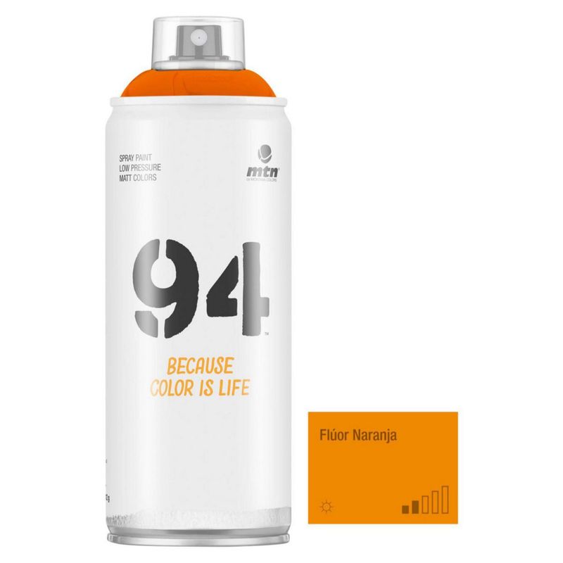 Montana Colors - Aerosol Mtn 94 Fluor Naranja 400Ml