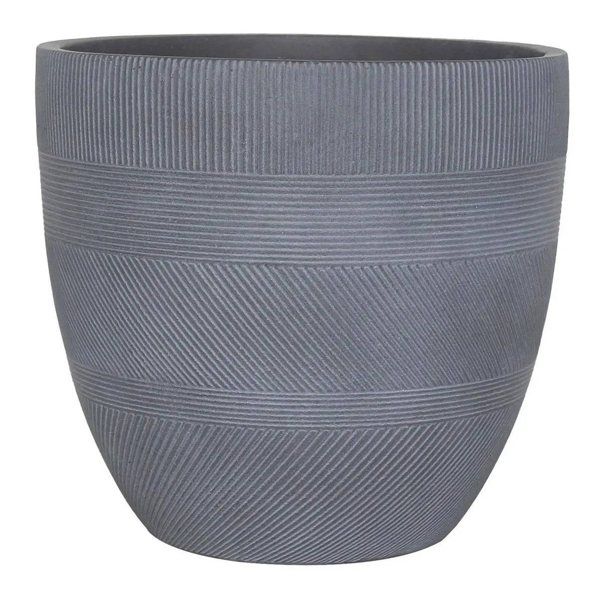 Maceta Viena Plomo 42 x 39 cm, marca Just Home Collection - Foto Principal