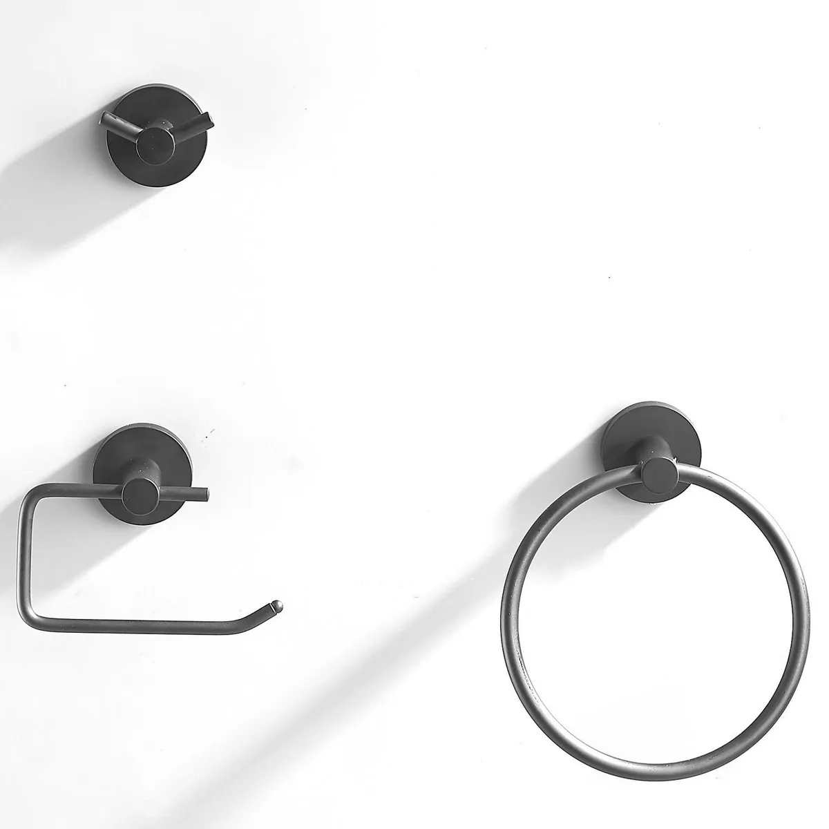 Sensi Dacqua - Set de Accesorios de Baño Negro Mate