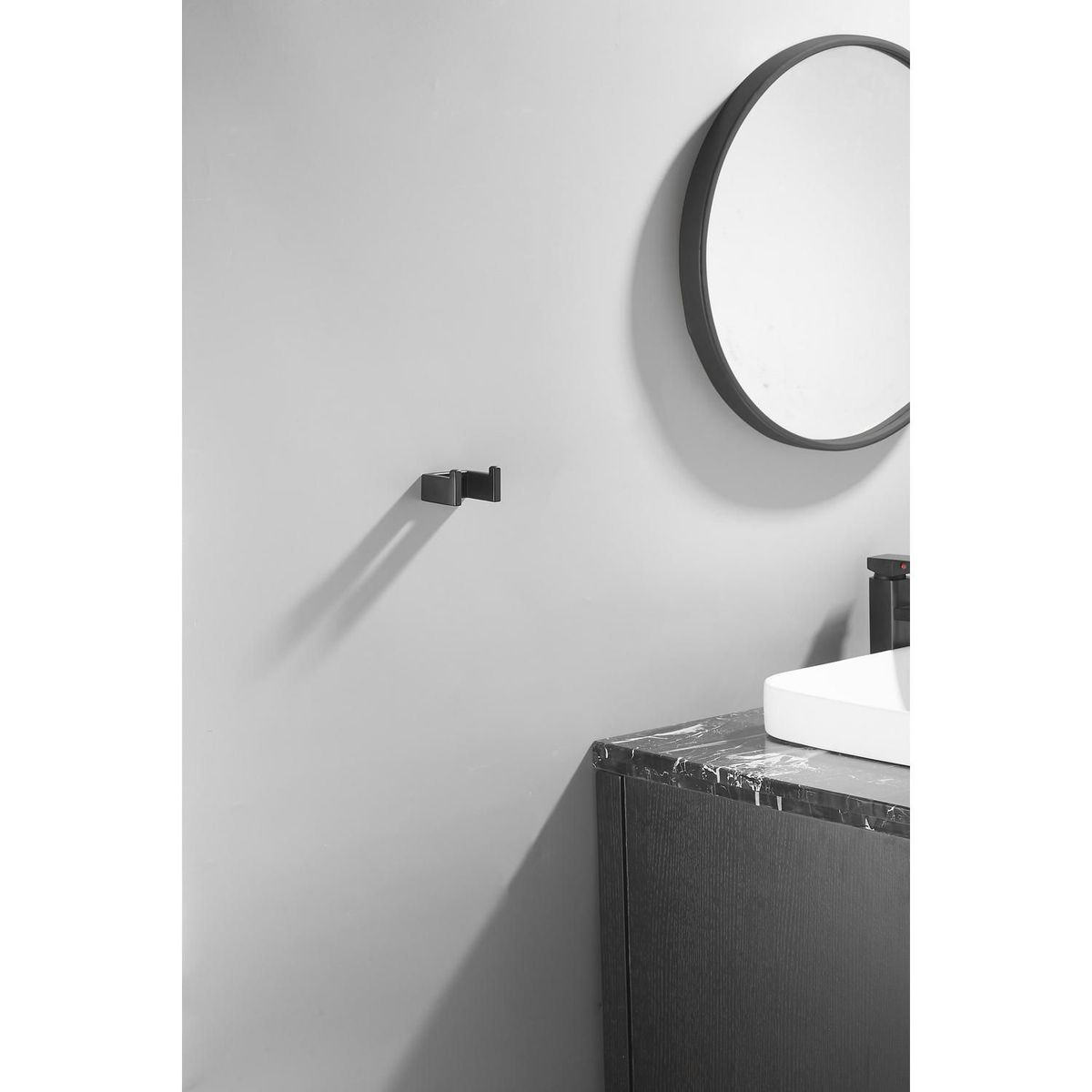 Sensi Dacqua - Gancho Doble New Negro Mate