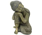 Buda Dormido de Poliresina 17x16x25.5 cm