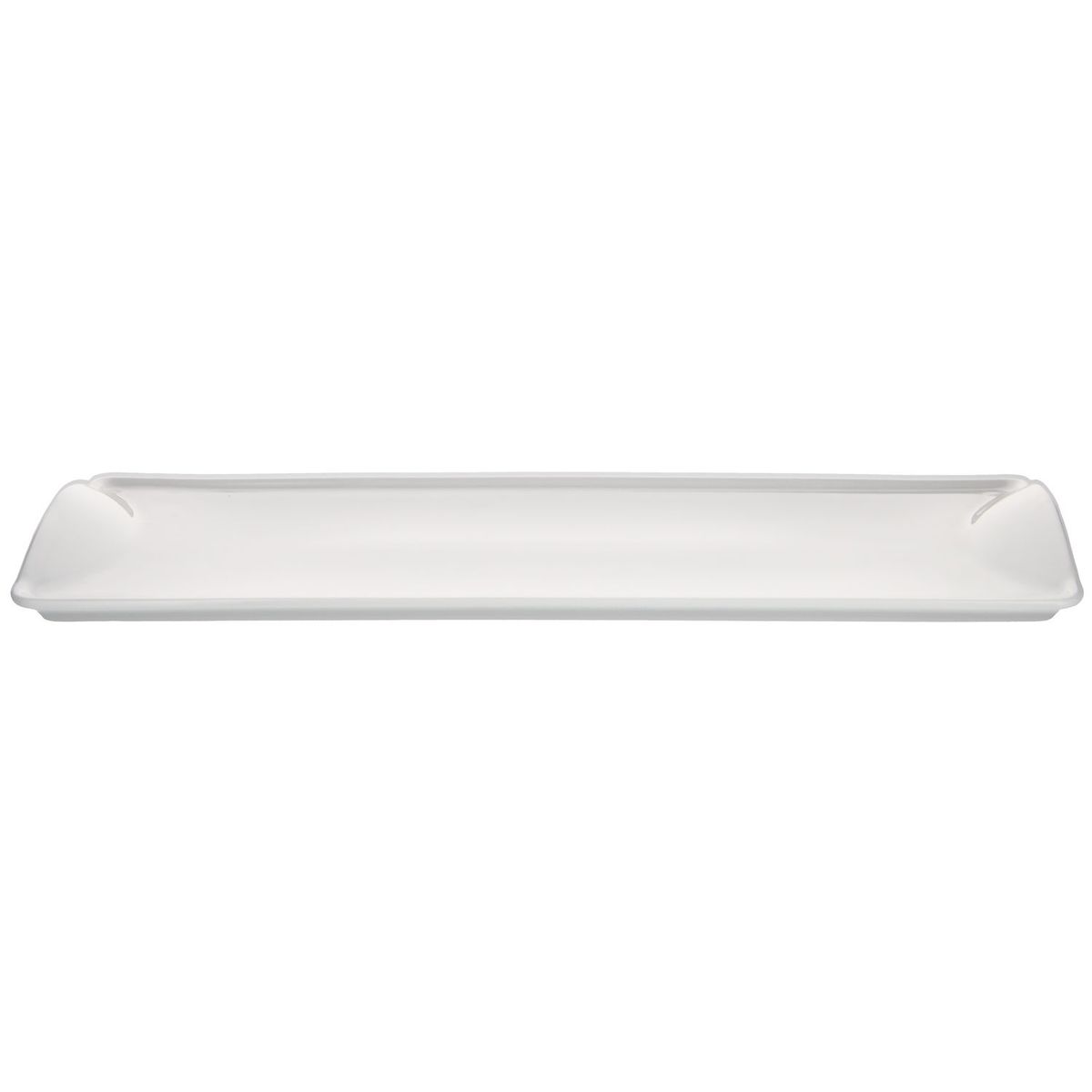 Charola Rectangular Blanca 38x16 cm, marca Just Home Collection - Foto Principal