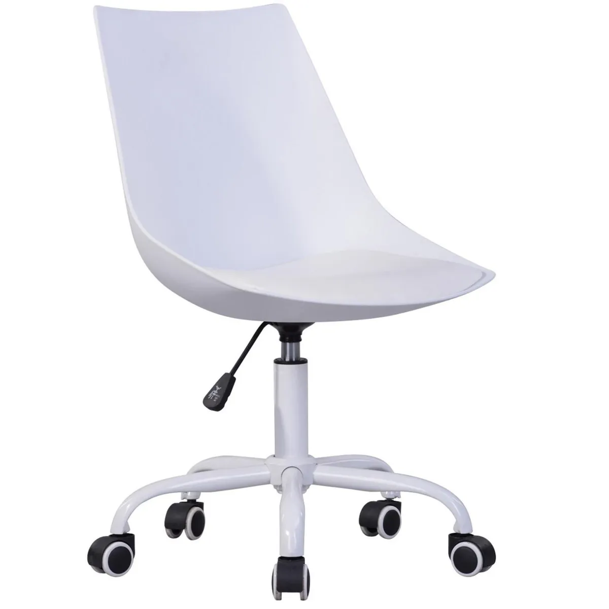 Just Home Collection - Silla pc blanca Moorish