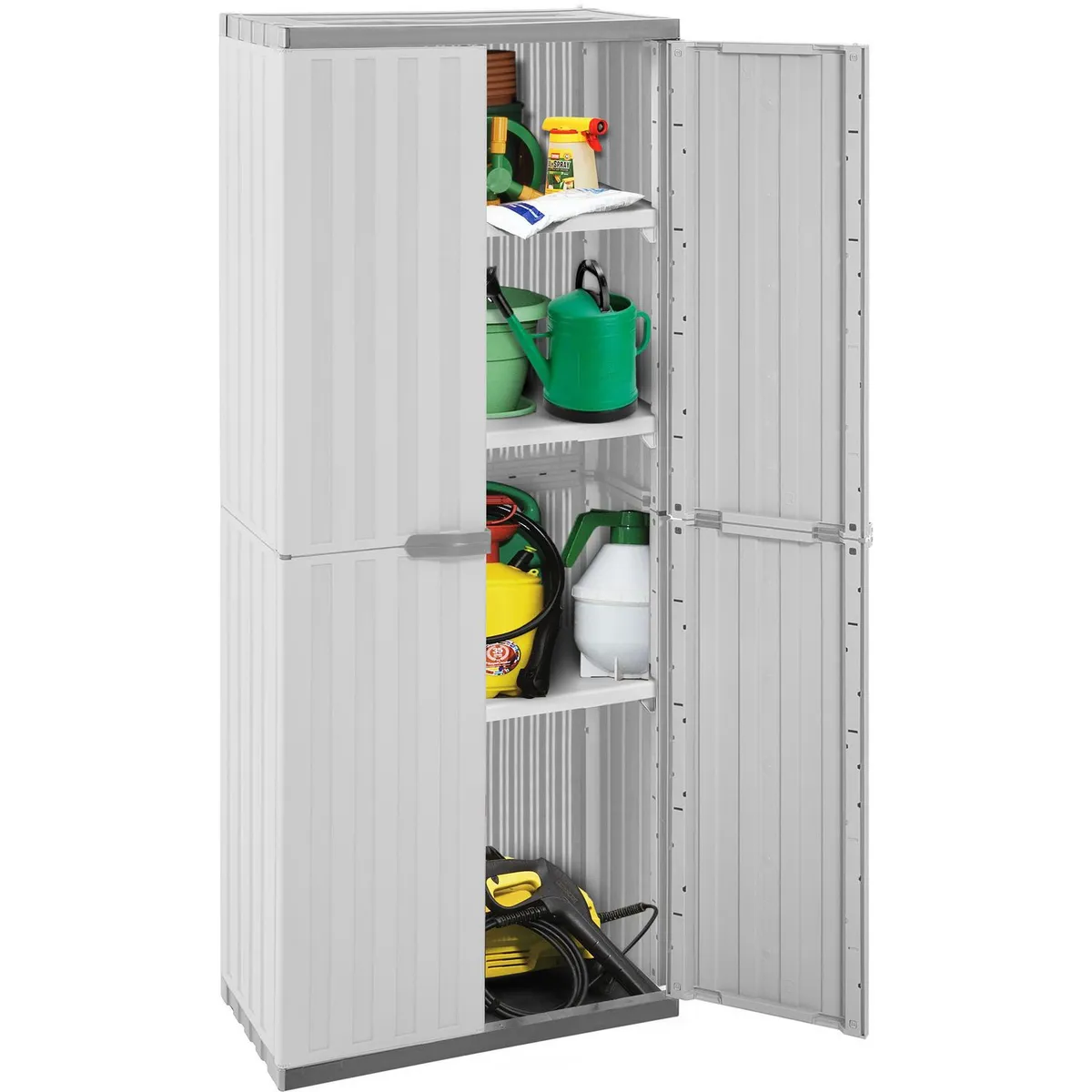 Rimax - Almacén grand starplastic gris