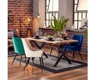 Set Comedor con 4 Sillas Tablo 160x90x75 cm