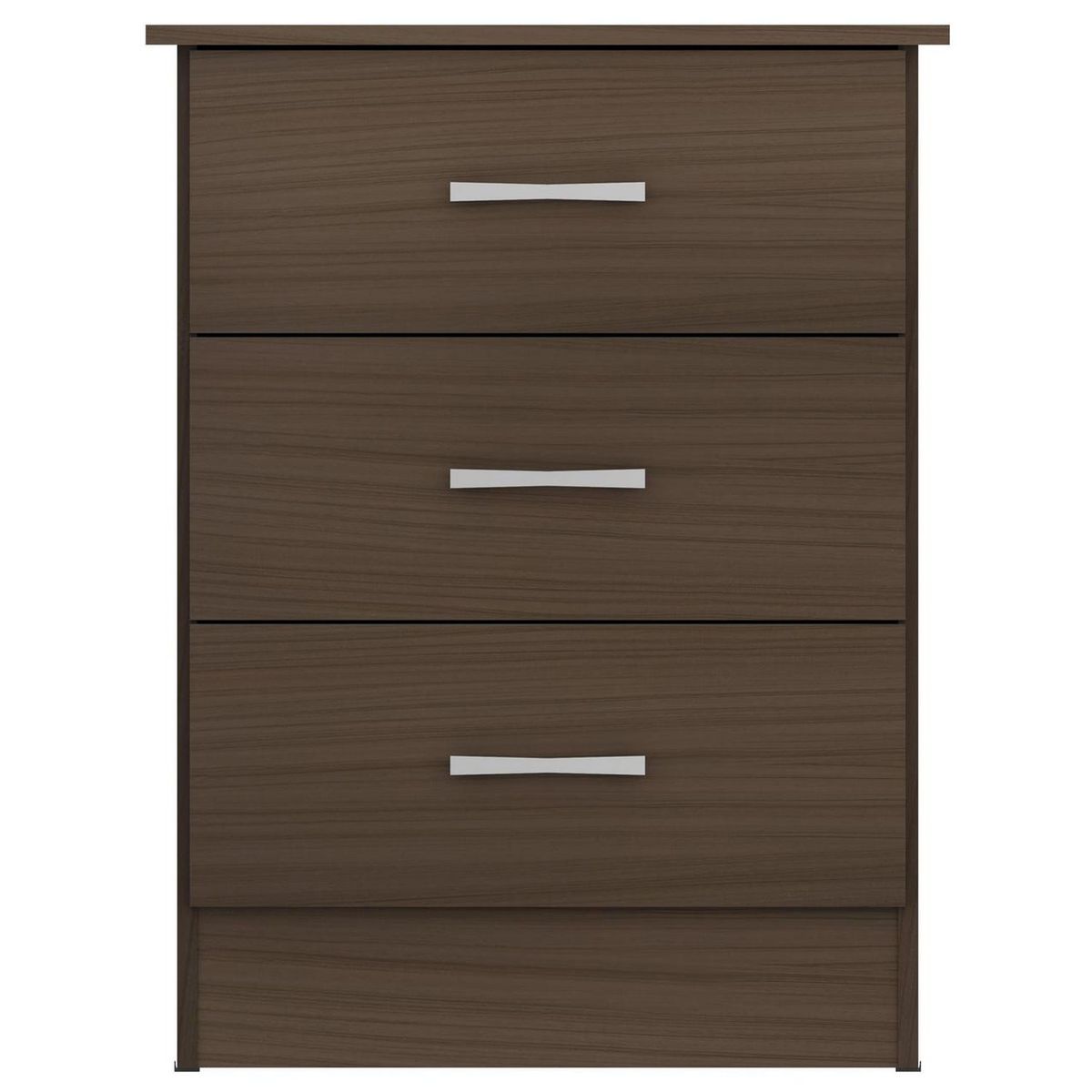 Casa Bonita - Cómoda 3 cajones color avellana