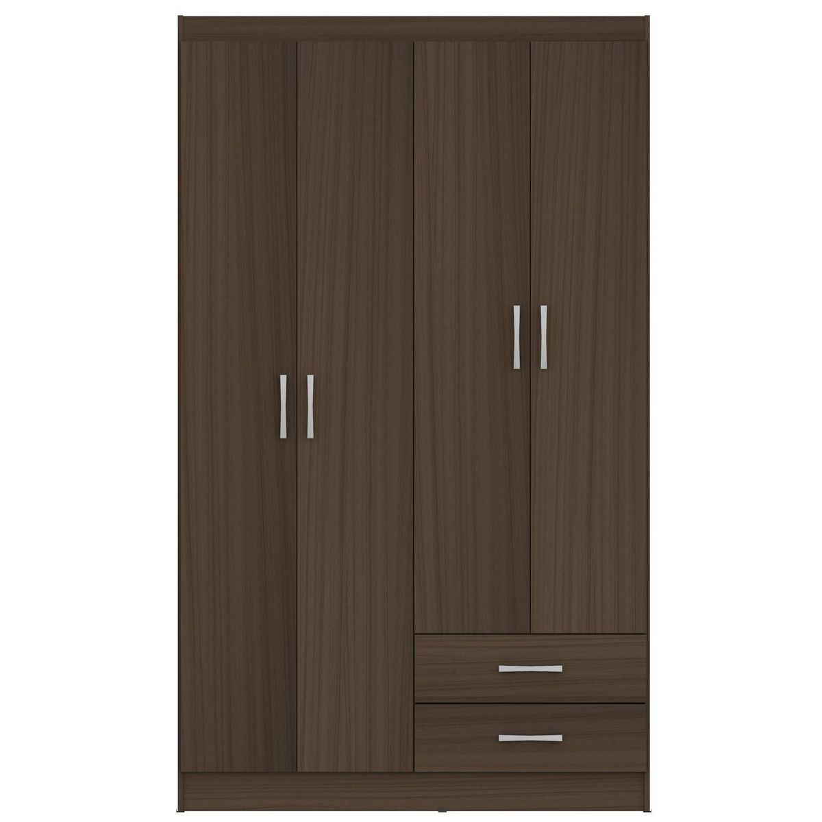 Casa Bonita - Clóset 4 puertas 2 cajones avellana