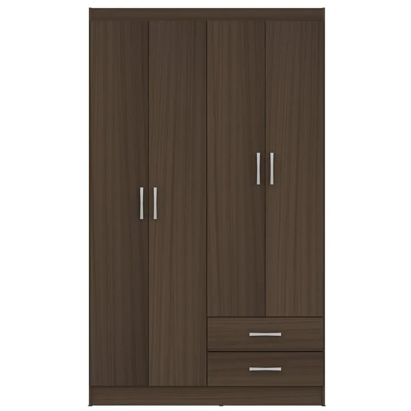 Casa Bonita - Clóset 4 puertas 2 cajones avellana