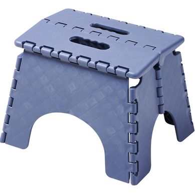 Banquito plegable azul