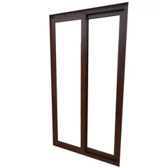 Pta Corrediza 2H XX, S920, Marco foliado, Cristal TP, Vidrio Claro 150-160/190-200