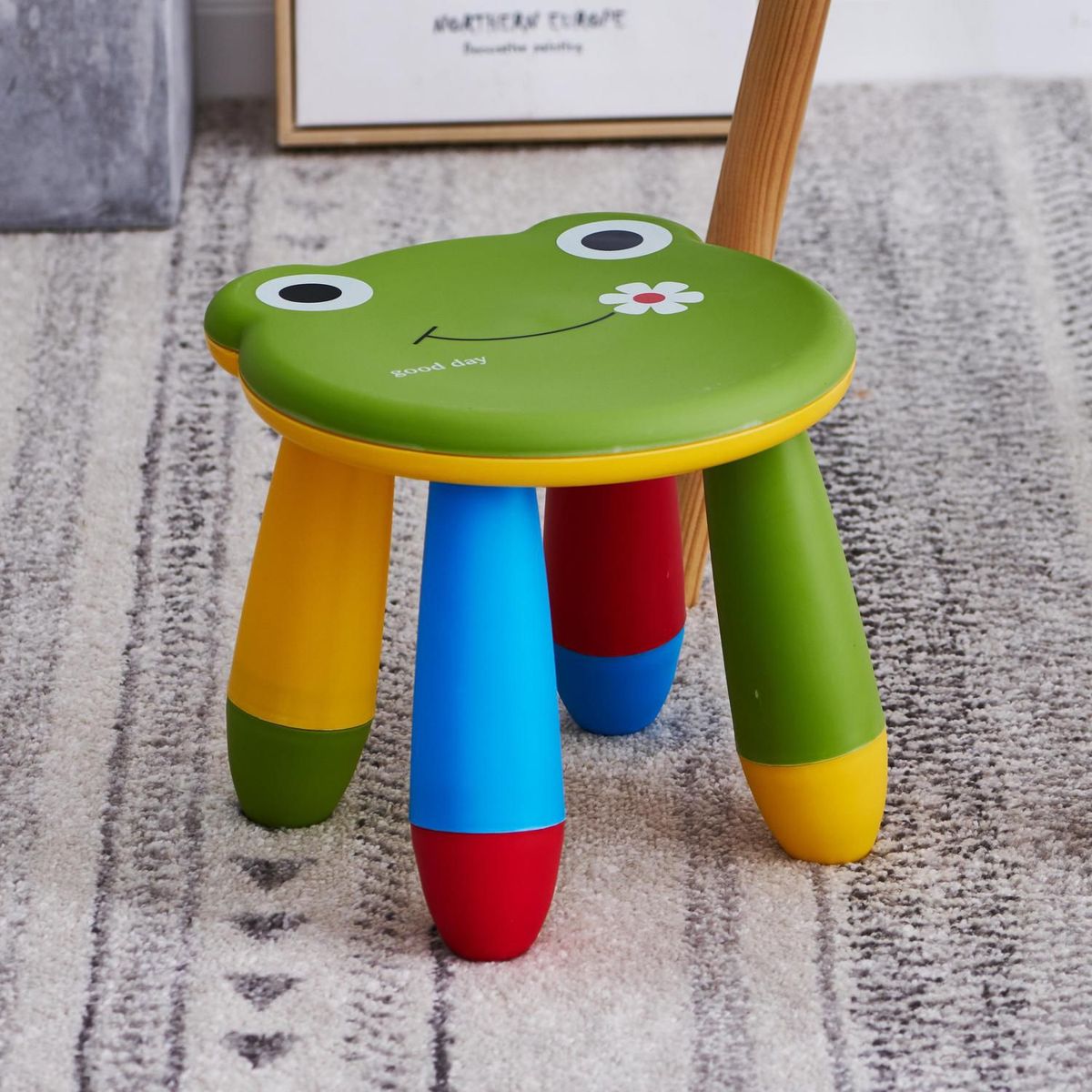 Banco infantil rana, marca Just Home Collection - Foto 2