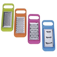Set 4 ralladores con contenedor