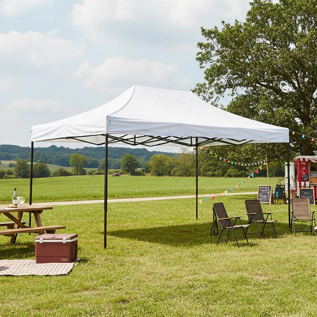 Just Home Collection - Toldo plegable 3x4.5 m.