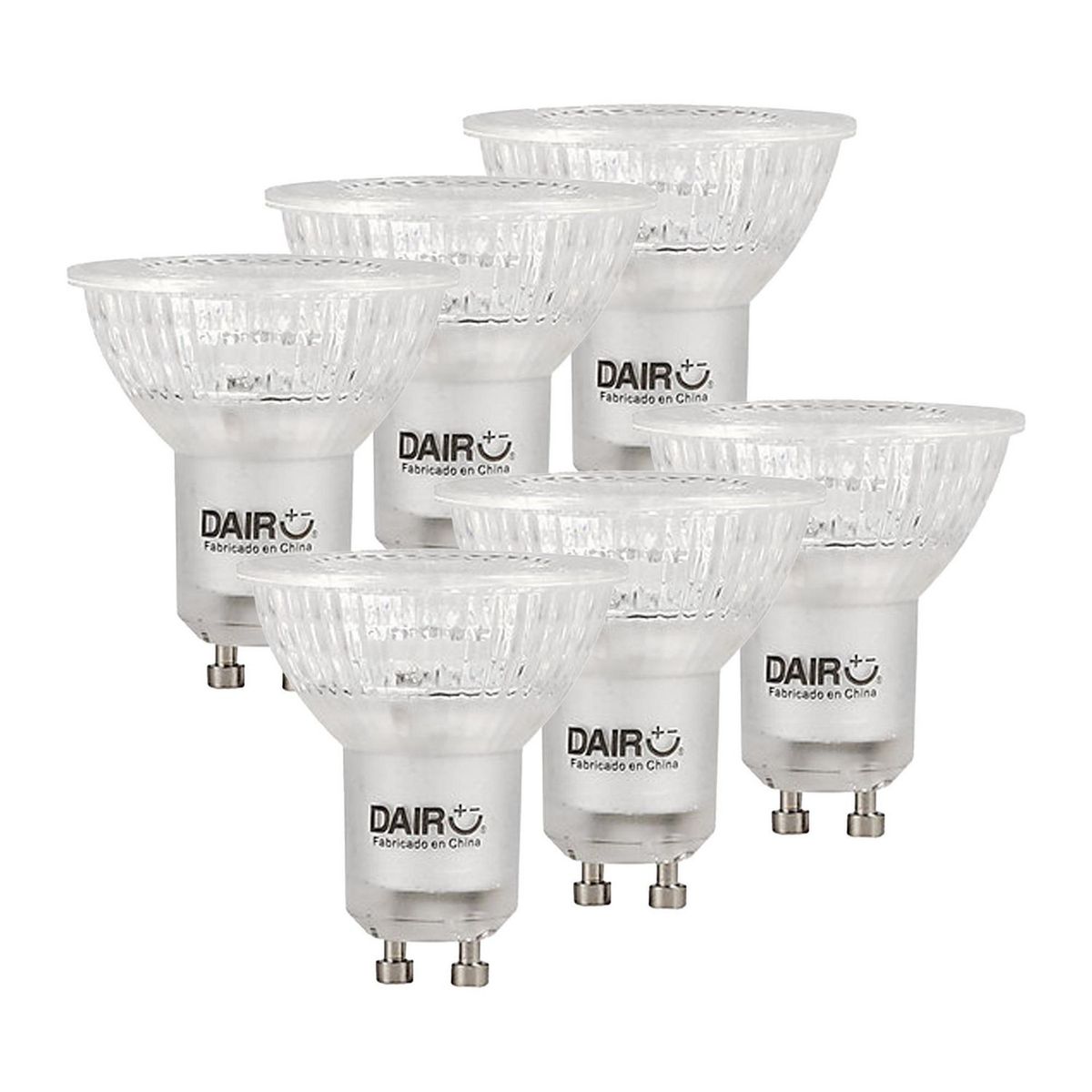 Dairu - Pack de 6 Focos Led 4.3W GU10