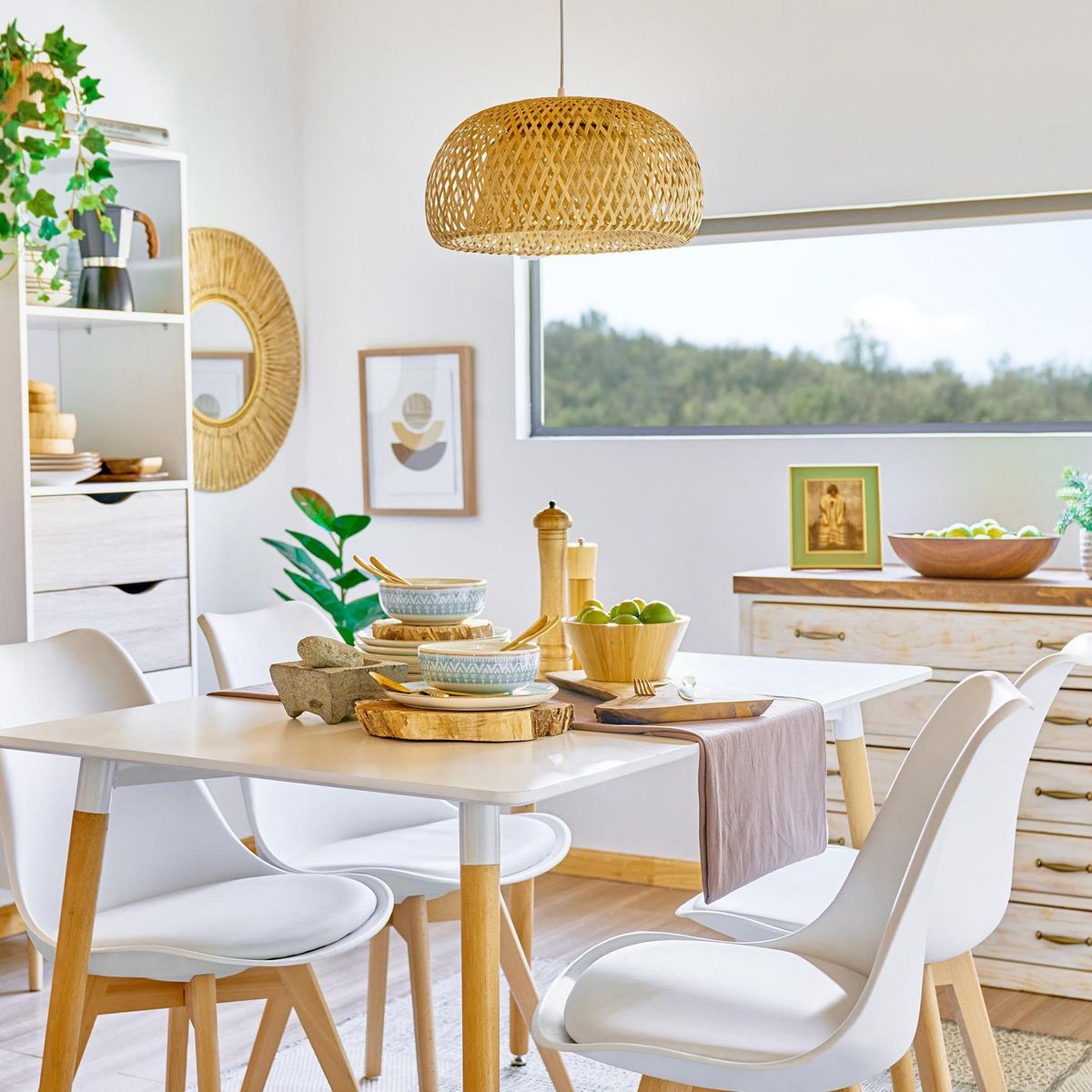 Lampara colgante nature e27, marca Just Home Collection - Foto 2
