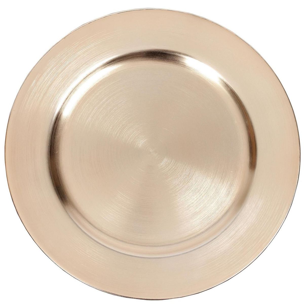 Just Home Collection - Portaplatos champaña 33 centimetros