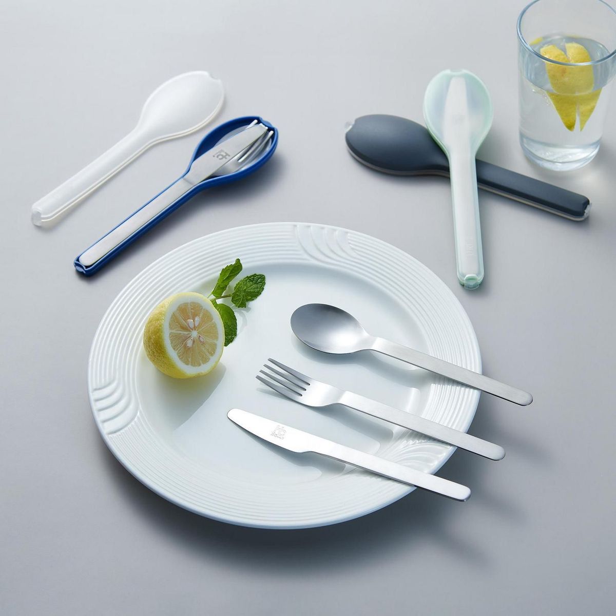 Just Home Collection - Set cuchara, cuchillo, tenedor