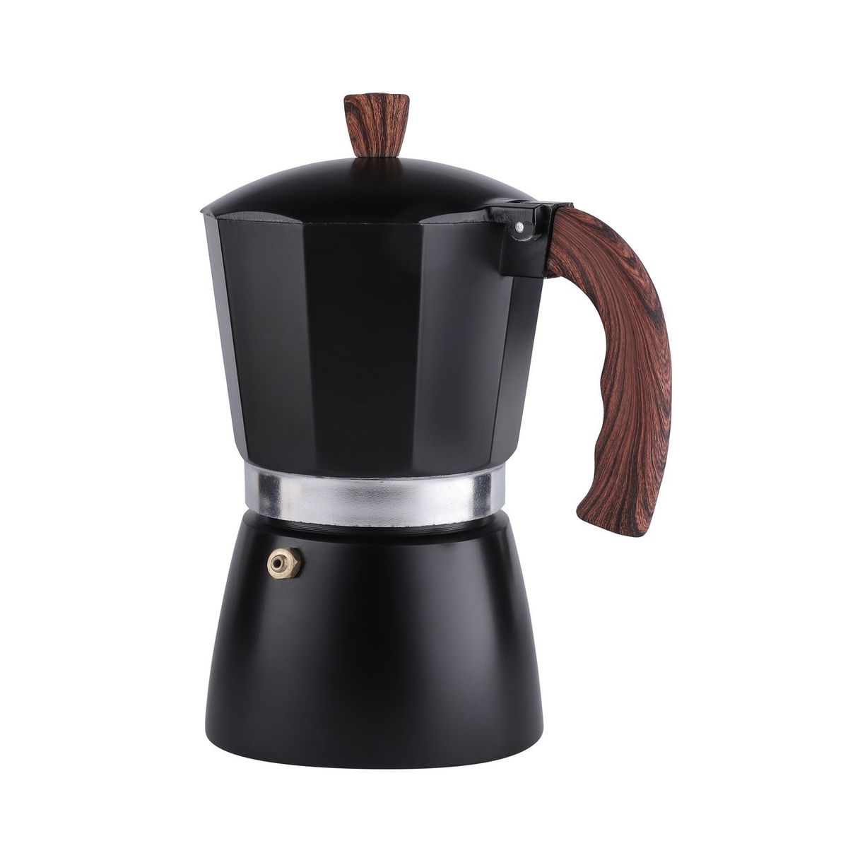 Just Home Collection - Cafetera 6 tazas gris