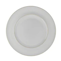 Plato Lily White 22 centímetros