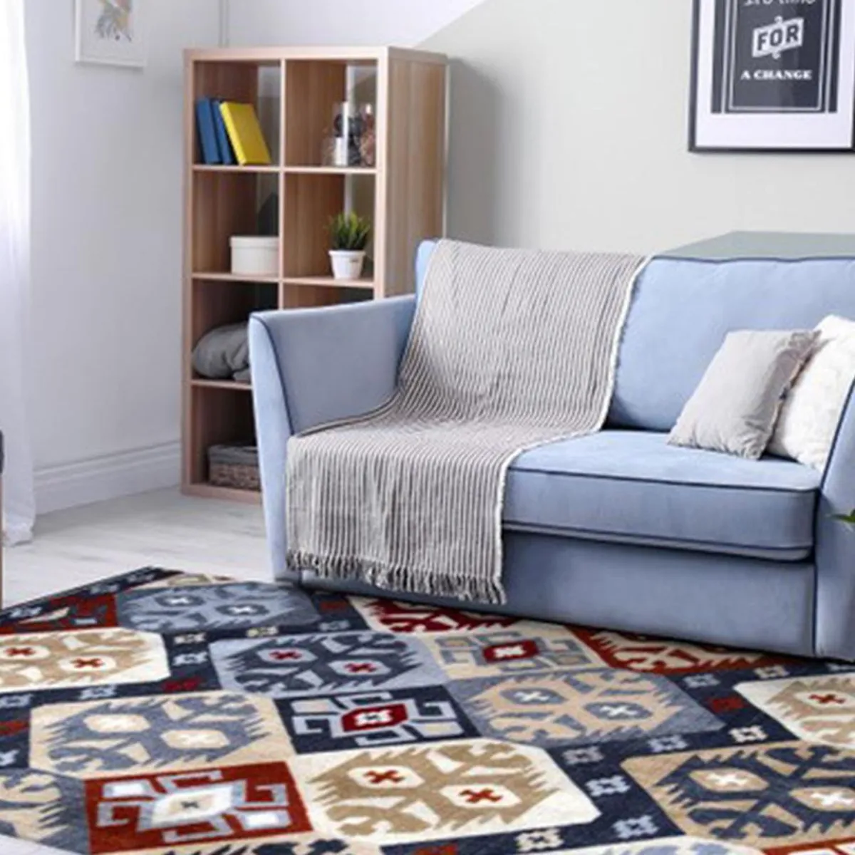 Tapete Decorativo Felix Seller 133 x 190 cm, marca Just Home Collection - Foto 2