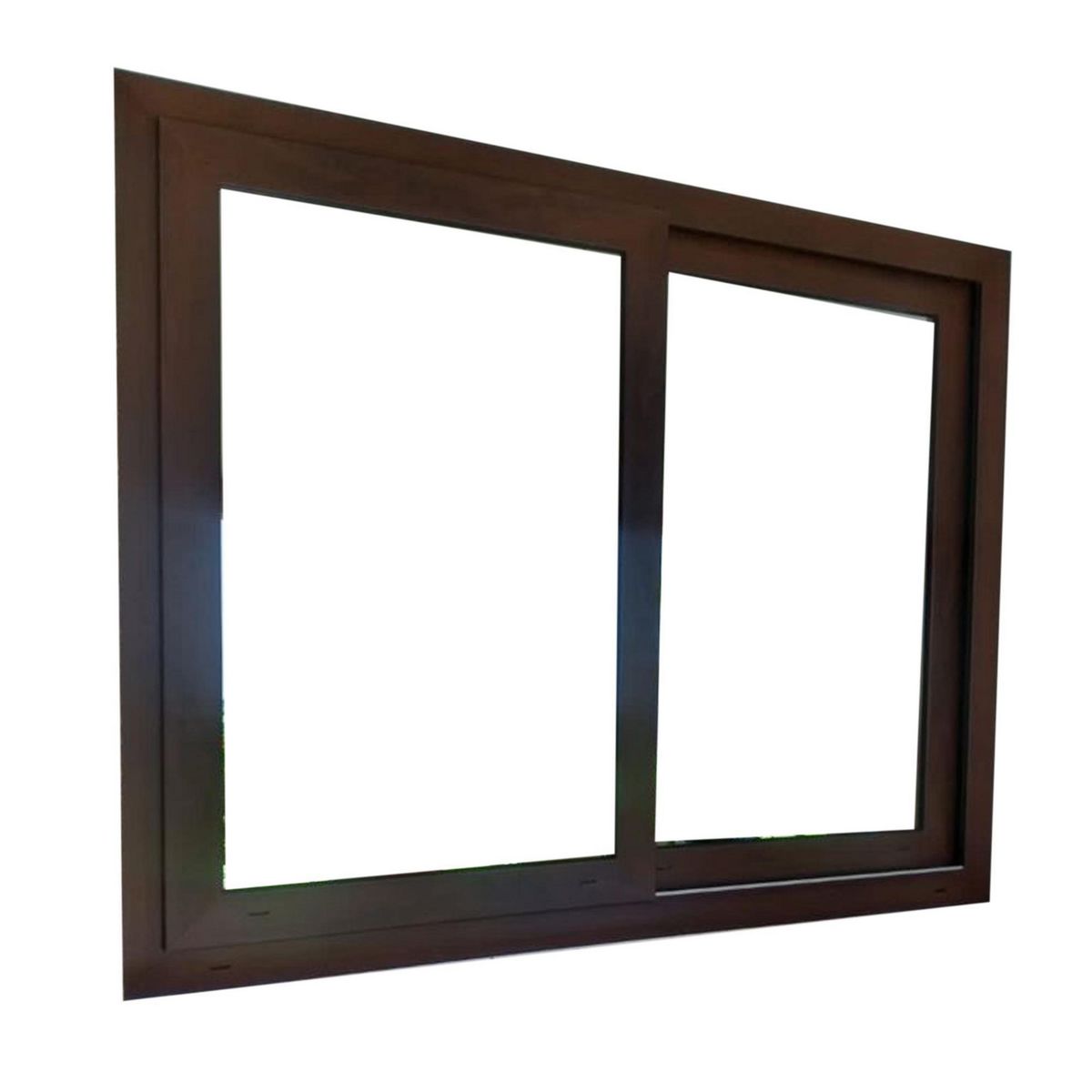 Holztek - Corredizo 2H OX-XO, S920, Marco Foliado, Cristal TP, Vidrio Claro 180-190/160-170