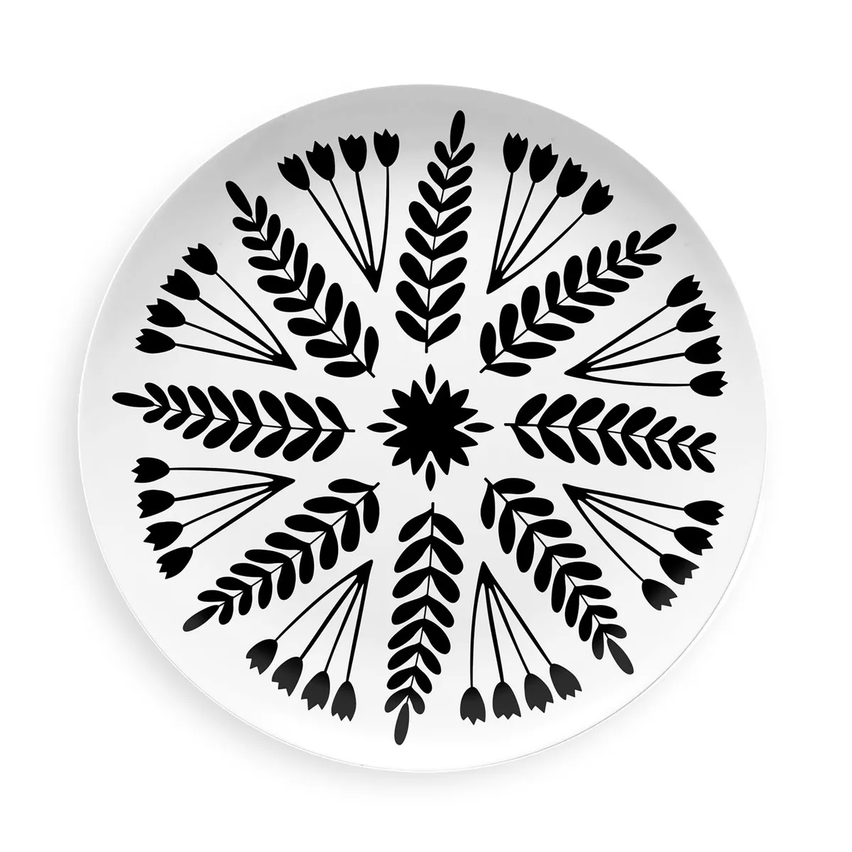 Just Home Collection - Plato melamina Oslo 26.5 centímetros 2 tonos