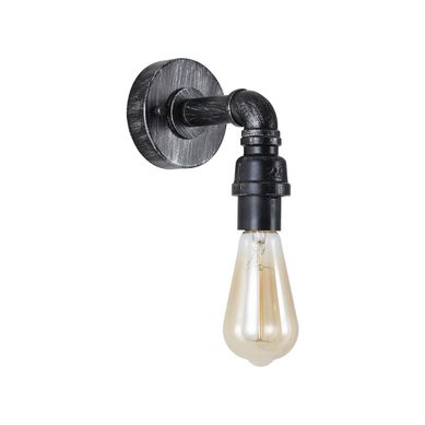 Aplique de pared interior Grifo de 1 luz tipo E27 Plomo