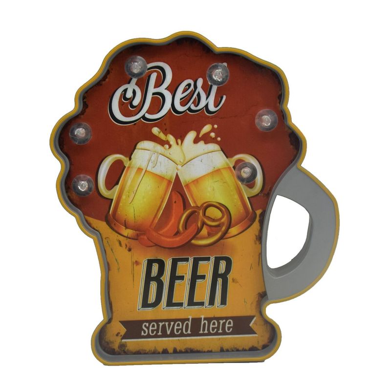 Just Home Collection - Letrero Led Jarra Cerveza