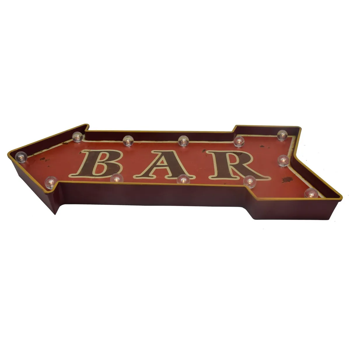 Letrero Led Flecha Bar, marca Just Home Collection - Foto 2