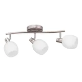Lámpara de barra Vegner de 3 luces E14 Plata
