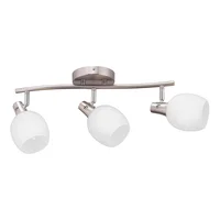 Lámpara de barra Vegner de 3 luces E14 Plata