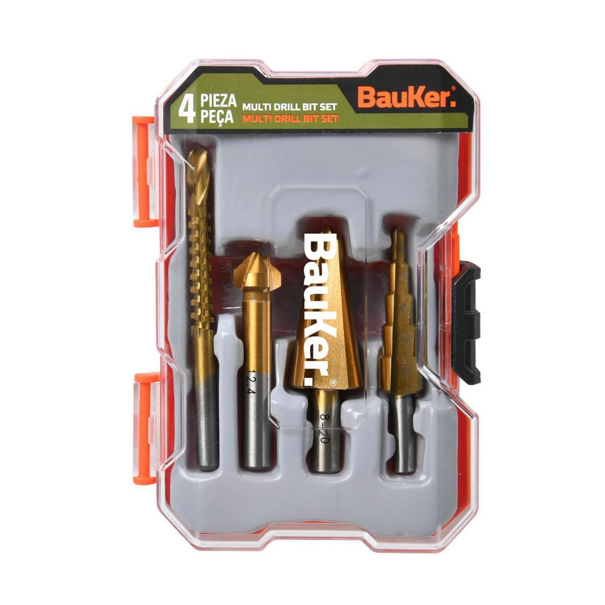  - Set de 4 Brocas para Perforación Varios Usos.