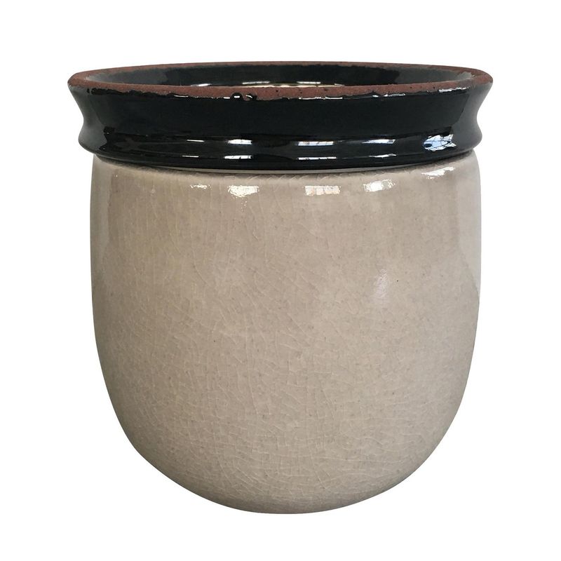 Southern Patio - Maceta Cerámica Kamel 14 cm Taupe