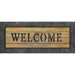 Tapete Metal Welcome 40 x 96 cm