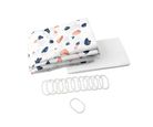 Set de Cortina para Baño Dots 178 x 180cm