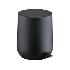Bote de Basura Eggie Plástico con Pedal de 5 Litros Negro