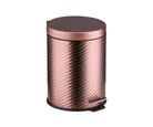 Bote de Basura True Metálico con Pedal de 5L Cobre