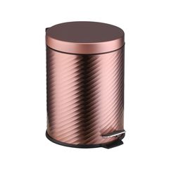 Bote de Basura True Metálico con Pedal de 5L Cobre