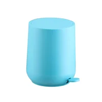 Bote de Basura Eggie Plástico con Pedal de 5L Azul