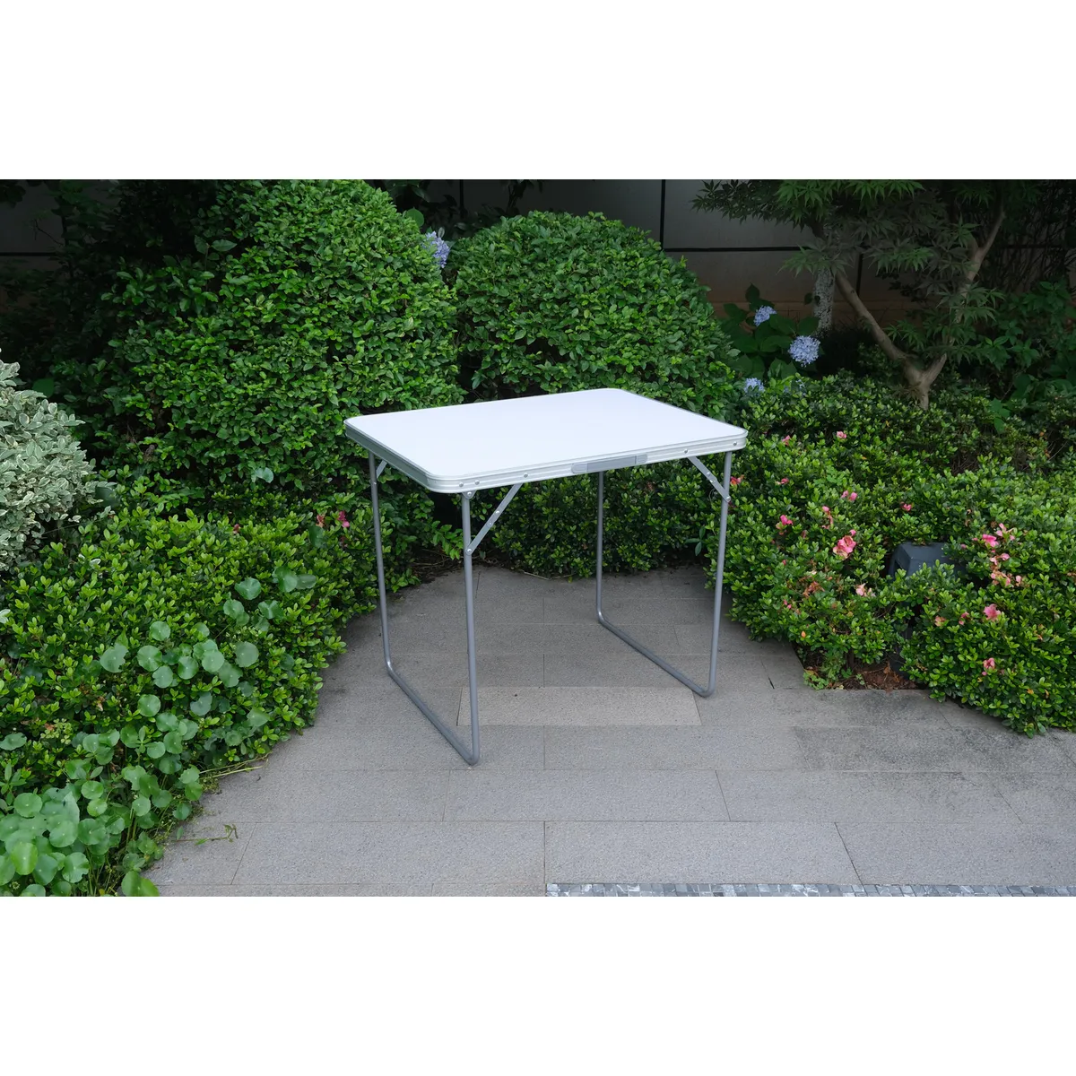 Klimber - Mesa Plegable Blanca 60 x 80 x 67 cm