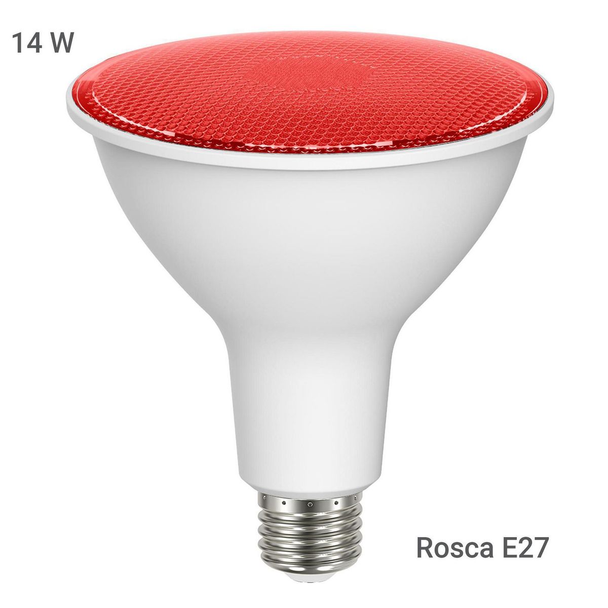 Foco Led Rojo PAR38 E27, marca Dairu - Foto 2
