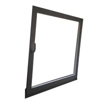 Oslbat/batiente Der-Iz, S4500, Mco Blanco, Cristal TP, Vidrio Claro 50-60/90-100