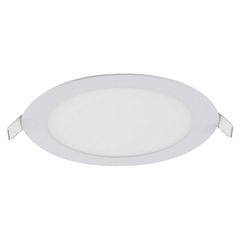 Panel LED empotrable circular de 6W Luz fría