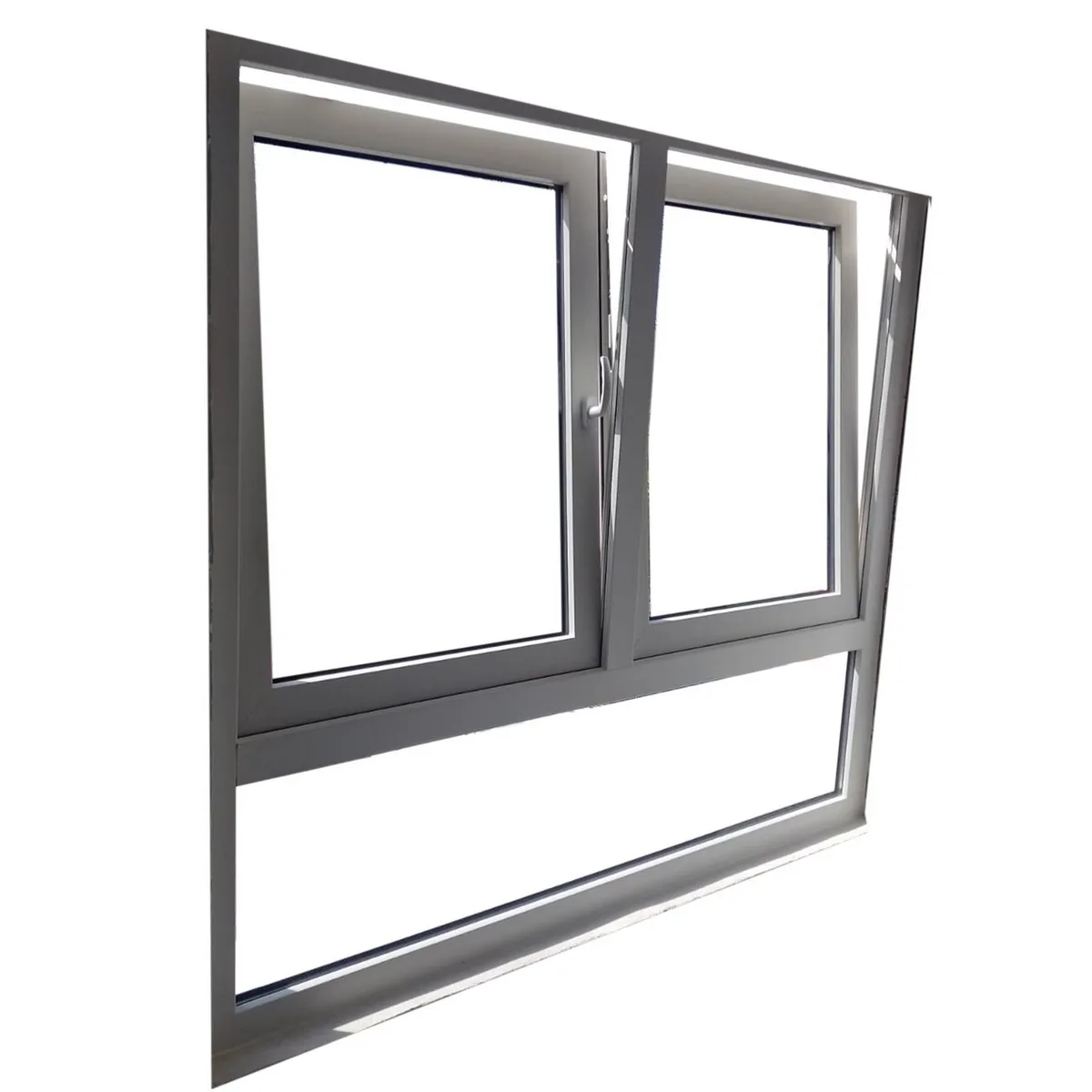 Doble Oslbat/bat Der-Iz, 4500, Mco Blanco, Cristal TP, Vidrio Claro180-190/140-150, marca Holztek - Foto Principal