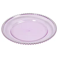 Bajo plato 33 cm lila Secret Garden