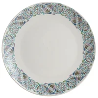 Plato flores 27 centímetros